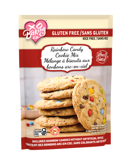 XO Baking Company “Small Batch” Rainbow Candy Cookie Mix (CGF)
