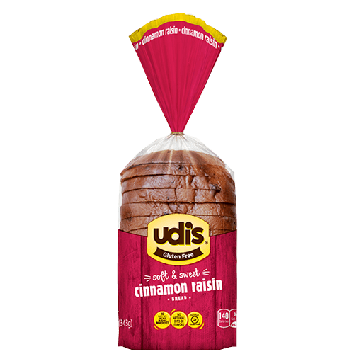 Udi's Gluten Free Cinnamon Raisin Bread (CGF)