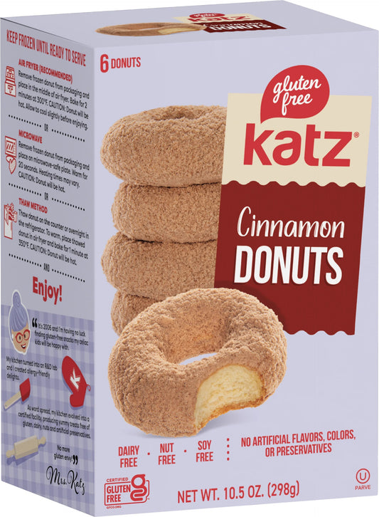 Katz Gluten Free Cinnamon Donuts (CGF)