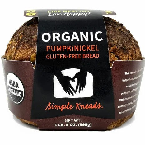 Simple Kneads Gluten Free Artisan Pumperknickle Bread (CGF)