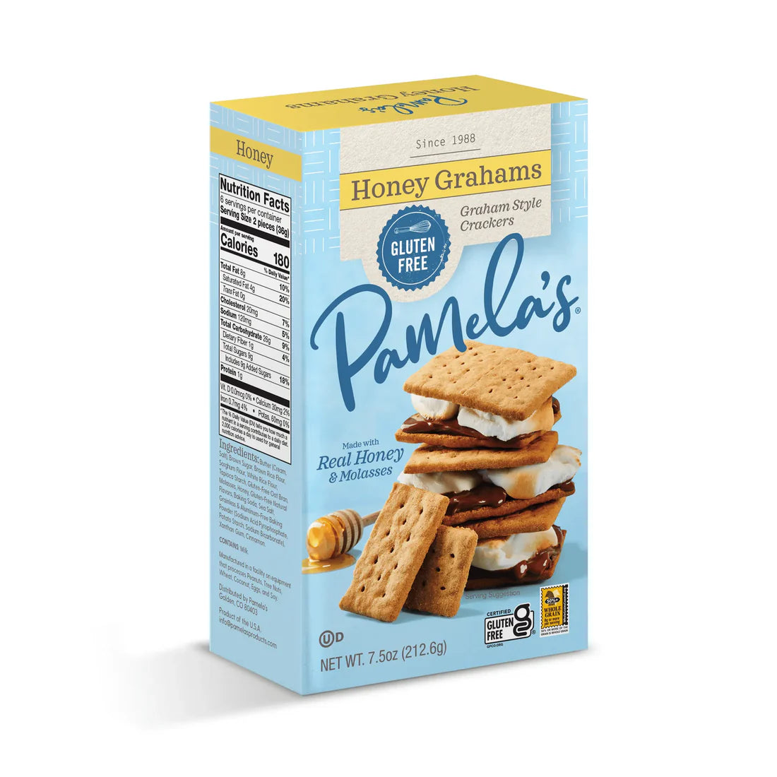 Pamela's Gluten Free Honey Grahams (CGF)